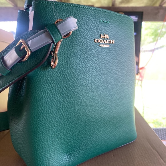 Coach Handbags - Brand New Coach Bag Beautiful Green